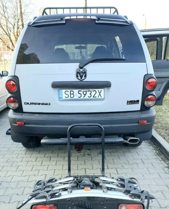 Dodge Durango cena 41000 przebieg: 237000, rok produkcji 2005 z Warszawa małe 277